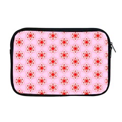 Texture Star Backgrounds Pink Apple Macbook Pro 17  Zipper Case by HermanTelo