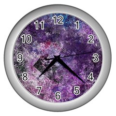 Nikki Shade Wall Clock (silver) by designsbyamerianna