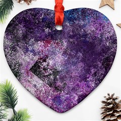 Nikki Shade Heart Ornament (two Sides) by designsbyamerianna