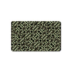 Modern Abstract Camouflage Patttern Magnet (name Card) by dflcprintsclothing