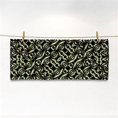 Modern Abstract Camouflage Patttern Hand Towel by dflcprintsclothing