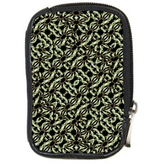 Modern Abstract Camouflage Patttern Compact Camera Leather Case by dflcprintsclothing