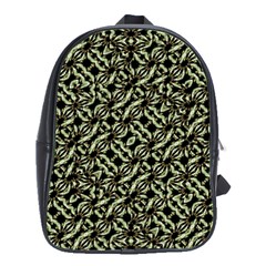 Modern Abstract Camouflage Patttern School Bag (large)