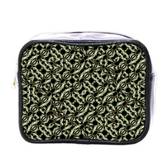 Modern Abstract Camouflage Patttern Mini Toiletries Bag (one Side) by dflcprintsclothing