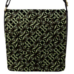 Modern Abstract Camouflage Patttern Flap Closure Messenger Bag (s) by dflcprintsclothing