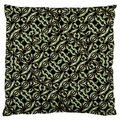 Modern Abstract Camouflage Patttern Large Flano Cushion Case (one Side) by dflcprintsclothing