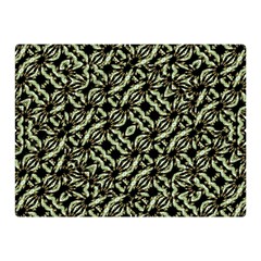 Modern Abstract Camouflage Patttern Double Sided Flano Blanket (mini) 