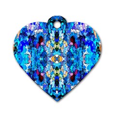 Ml 187 1 Dog Tag Heart (two Sides) by ArtworkByPatrick