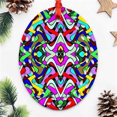 Ml 188 Ornament (oval Filigree) by ArtworkByPatrick