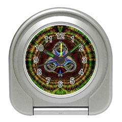 Art Artwork Fractal Digital Art Pattern Travel Alarm Clock by Pakrebo