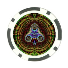 Art Artwork Fractal Digital Art Pattern Poker Chip Card Guard by Pakrebo