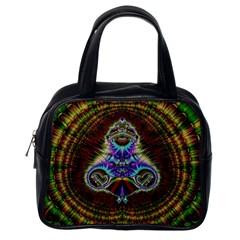 Art Artwork Fractal Digital Art Pattern Classic Handbag (one Side) by Pakrebo