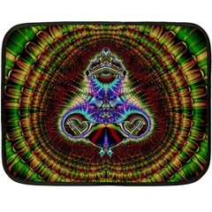 Art Artwork Fractal Digital Art Pattern Fleece Blanket (mini) by Pakrebo