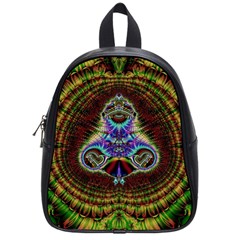 Art Artwork Fractal Digital Art Pattern School Bag (small) by Pakrebo