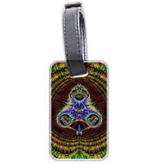 Art Artwork Fractal Digital Art Pattern Luggage Tag (two Sides) by Pakrebo