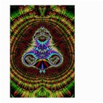 Art Artwork Fractal Digital Art Pattern Large Garden Flag (Two Sides) Front