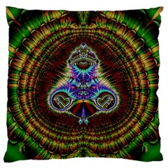 Art Artwork Fractal Digital Art Pattern Standard Flano Cushion Case (two Sides) by Pakrebo