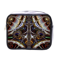 Abstract Art Artwork Fractal Design Mini Toiletries Bag (one Side) by Pakrebo