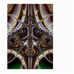 Abstract Art Artwork Fractal Design Large Garden Flag (two Sides) by Pakrebo