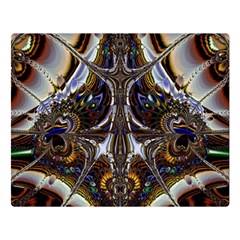 Abstract Art Artwork Fractal Design Double Sided Flano Blanket (large)  by Pakrebo