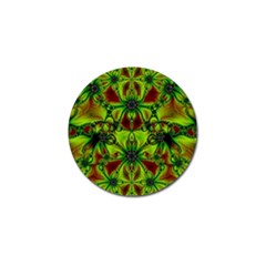 Abstract Art Fractal Artwork Golf Ball Marker by Pakrebo