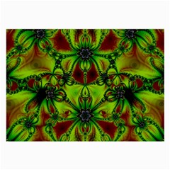 Abstract Art Fractal Artwork Large Glasses Cloth (2 Sides) by Pakrebo