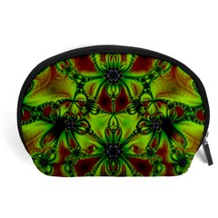 Abstract Art Fractal Artwork Accessory Pouch (large) by Pakrebo