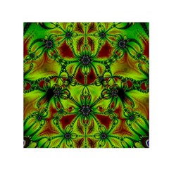 Abstract Art Fractal Artwork Small Satin Scarf (square) by Pakrebo