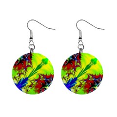 Abstract Art Art Design Modern Art Mini Button Earrings by Pakrebo