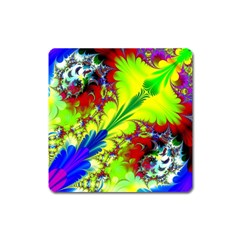 Abstract Art Art Design Modern Art Square Magnet by Pakrebo