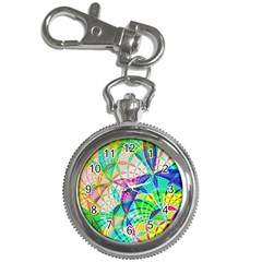 Design Background Concept Fractal Key Chain Watches by Pakrebo