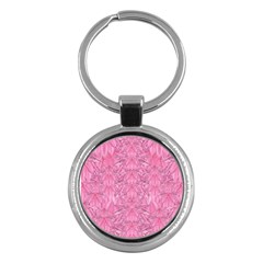 Flowers Decorative Ornate Color Key Chain (round) by pepitasart