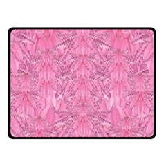 Flowers Decorative Ornate Color Fleece Blanket (small) by pepitasart