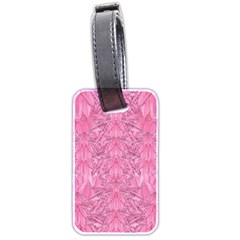 Flowers Decorative Ornate Color Luggage Tag (two Sides) by pepitasart