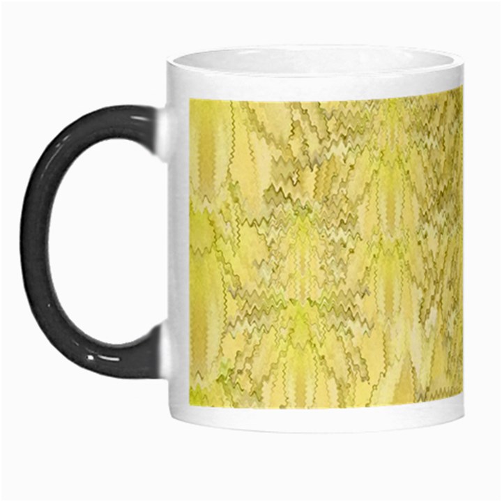 Flowers Decorative Ornate Color Yellow Morph Mugs