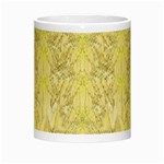 Flowers Decorative Ornate Color Yellow Morph Mugs Center