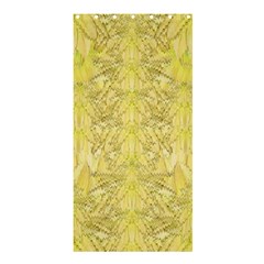 Flowers Decorative Ornate Color Yellow Shower Curtain 36  X 72  (stall)  by pepitasart