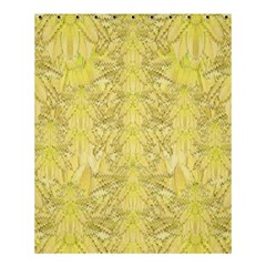 Flowers Decorative Ornate Color Yellow Shower Curtain 60  X 72  (medium)  by pepitasart