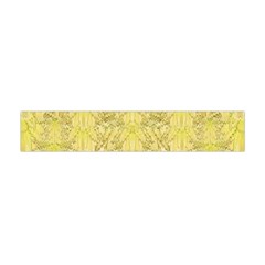 Flowers Decorative Ornate Color Yellow Flano Scarf (mini) by pepitasart