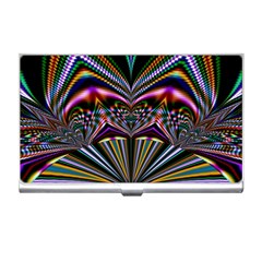 Abstract Art Artwork Fractal Design Business Card Holder by Pakrebo