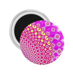 Digital Arts Fractals Futuristic Pink 2.25  Magnets