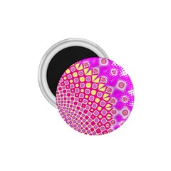 Digital Arts Fractals Futuristic Pink 1.75  Magnets