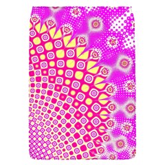 Digital Arts Fractals Futuristic Pink Removable Flap Cover (S)