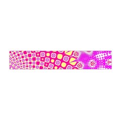 Digital Arts Fractals Futuristic Pink Flano Scarf (Mini)