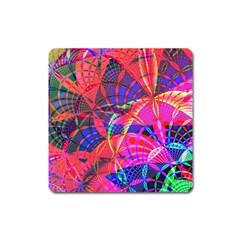 Design Background Concept Fractal Square Magnet by Pakrebo