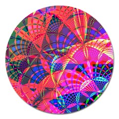 Design Background Concept Fractal Magnet 5  (round) by Pakrebo