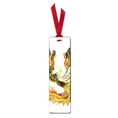 Phoenix Bird Fire Bright Red Swing Small Book Marks