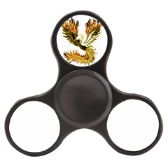 Phoenix Bird Fire Bright Red Swing Finger Spinner