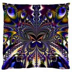 Abstract Art Artwork Fractal Design Art Pattern Standard Flano Cushion Case (two Sides) by Pakrebo