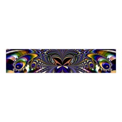 Abstract Art Artwork Fractal Design Art Pattern Velvet Scrunchie by Pakrebo